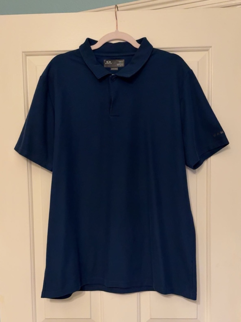 men’s dark navy polo shirt - oakley!